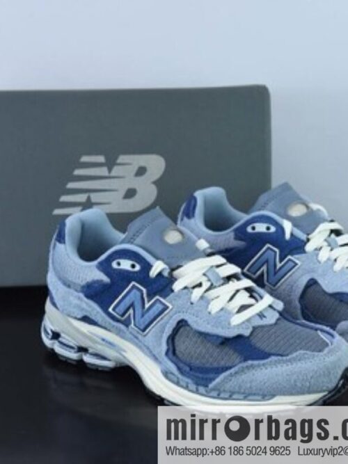 o_1gg9mjvt0gj1r92s3j137d1jm7i5-800x8004xe0ekdweaj53155_20250718232140.jpg New Balance Patchwork Vintage Casual Running Shoes Men and Women Long Blue and White Blue M2002RDI Blue and White Blue