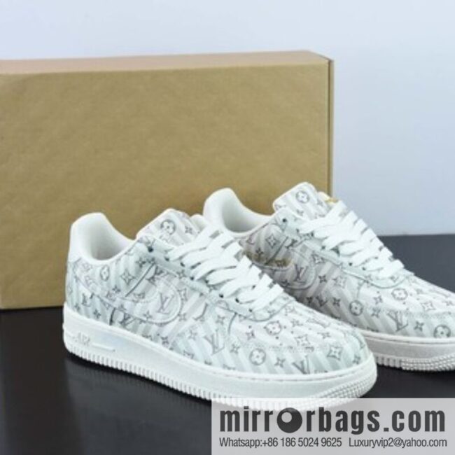 NK Air Force 1 Air Force One × LV monogram joint low-top casual board shoes, item number: 1A9V9E joint AF1