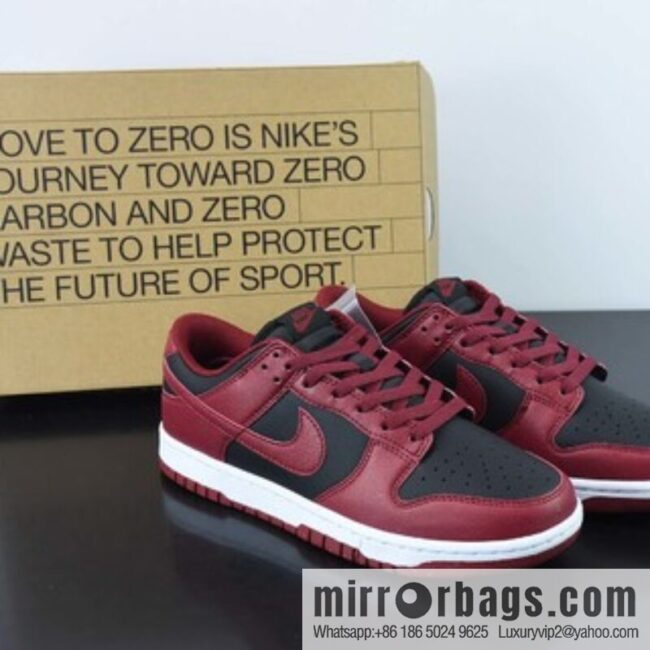 Nike SB Dunk Low NEXT \"Gym Red\" black and red low-top casual board shoes, item number: DN1431-002