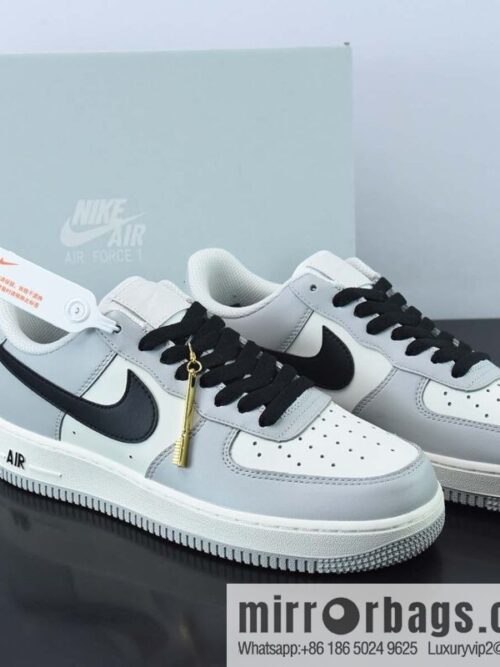 Air Force 1 \'07 Low \"Soot\" New Smoky Grey, Air Force One Low Top Casual Board Shoes DO7417-991
