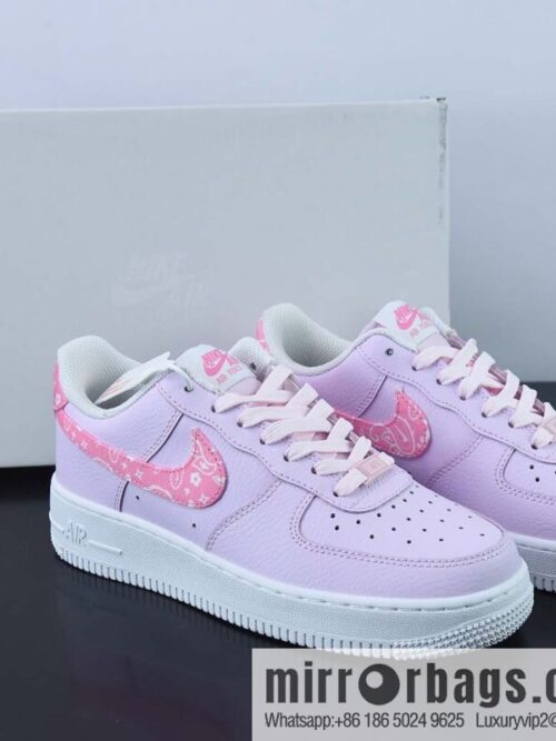 Nike Air Force 1 Low pink cashew flower, haze purple, Air Force No. 1 low-top recreational sports shoes, item number: FD1448-664