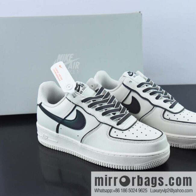 Nike Air Force 1 \'07 Low meter black colorful \"Daredevil\" Air Force One low-top sports and leisure shoes Item number: BQ0086-365