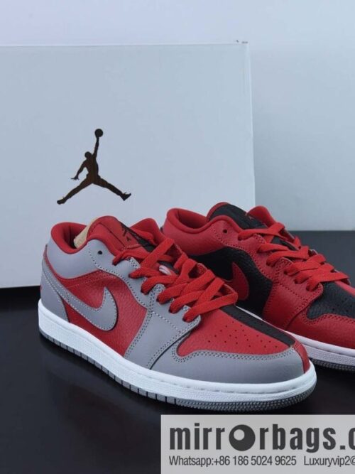wsxc1669028682733_4-800x800mzhegikolho48299_20250718035739.jpg Air Jordan AJ1 Low Top Series, Red Grey Yin Yang Low Top Casual Board Shoes, Item Number: DR0502-600