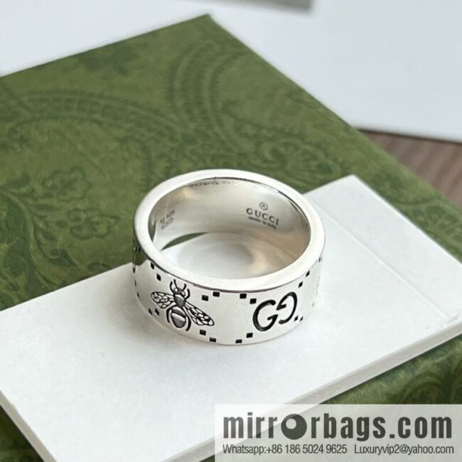 Gucci His & Hers double G bee ring