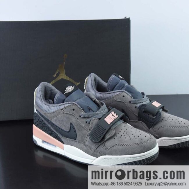 Air Jordan Legacy 312 Low \"Gunsmoke\" \"Pink Suede\" Unisex sneakers of the same style Item number: CD7069-002