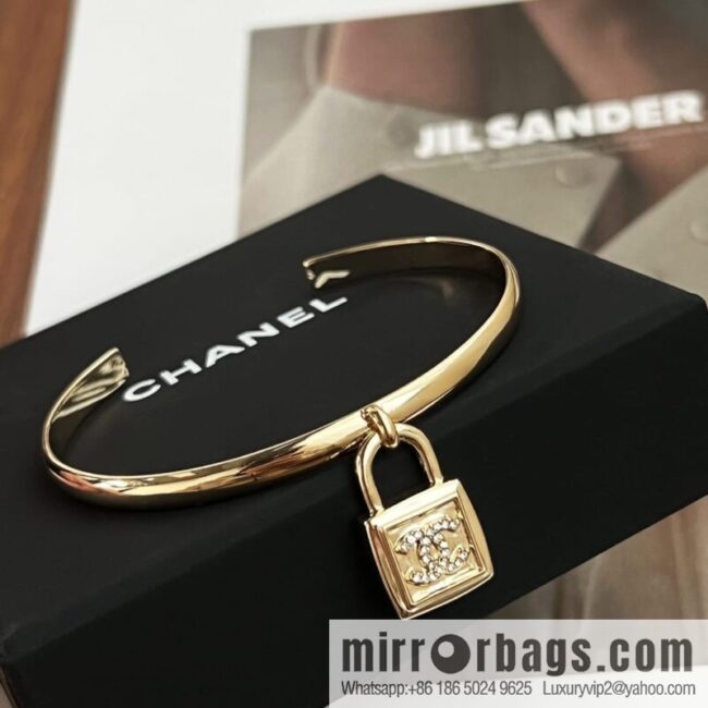 New ☑️ Chanel Double C Lock Opening Bracelet