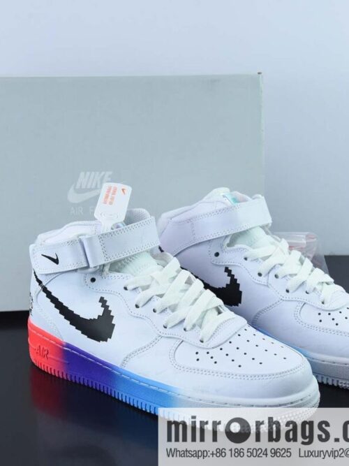 Nk Air Force 1 \'07 Mid \"Have A Good Game\" Joint Video Game League of Legends Skin Luminous Zhongbang Casual Board Shoes DC3280-101