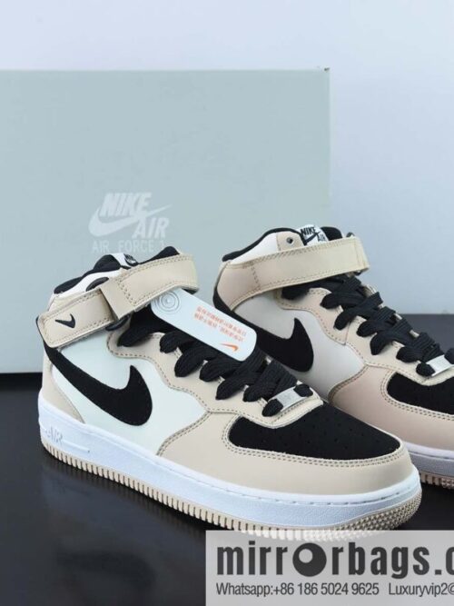 wsxc1669459563636_4-800x800eddb2ibronn45924_20250718032736.jpg Nike Air Force 1 Mid \'07 \"Beige Black\" milk tea color scheme, help Air Force No. 1, item number: HD2523-156