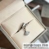 BVLGARI Bulgari classic full diamond fan ring