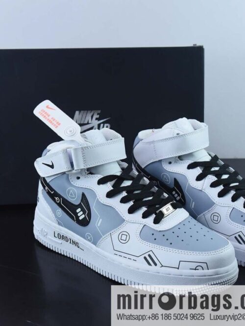 wsxc1669723404219_4-800x800yqomiryvqgo44406_20250718030351.jpg Nike Air Force 1 MID \'07 black and white gray Air Force One mid-top casual shoes, item number: CW2288-115