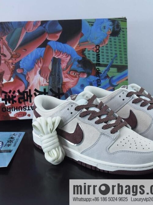 wsxc1670242553906_4-800x800jnde44mlvdo43718_20250718025527.jpg Otomo Katsuhiro x Nike SB Dunk Low \"Steamboy OST\" Otomo Ocean Grey Red Low Top Casual Board Shoes, Suede Item Number: DD0012-258
