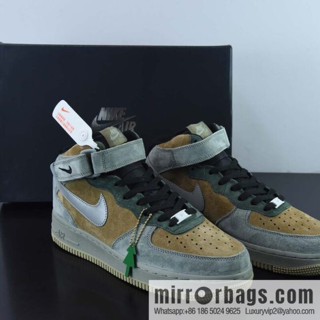 Nike Air Force 1 Low \'07 \"Christmas\" Christmas tree theme color scheme Air Force One Unisex medium top shoes of the same style, item number: CQ5059-118