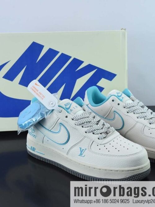 wsxc1670415207599_4-800x800vtx35mabvue41875_20250718023118.jpg NIke Air Force 1 \'07 Low \"LV Joint - Ice Blue Gypsy\" Low Top Casual Board Shoes, Air Force One Item Number: HX123-004