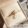 BVLGARI Bulgari classic red chalcedony white fritillary fan ring