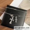 Classic hit, Crossheart cross pin necklace