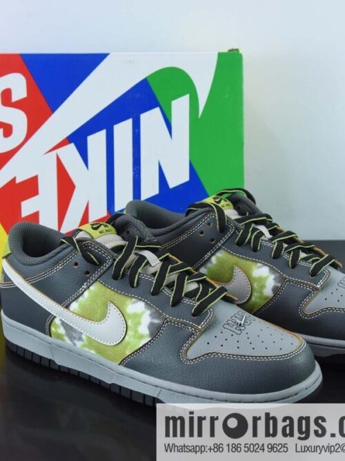 wsxc1670587922130_4-800x8003yxu533jr3c41600_20250718022752.jpg HUF X NK SB Dunk Low New York Scratch Gray Green Low Top Casual Board Shoes FD8775-002