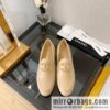 Chanell Chanel Xiaoxiang, new, leather double C buckle loafers/half slippers