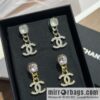 New ☑️ Chanel c2 double c stud earrings