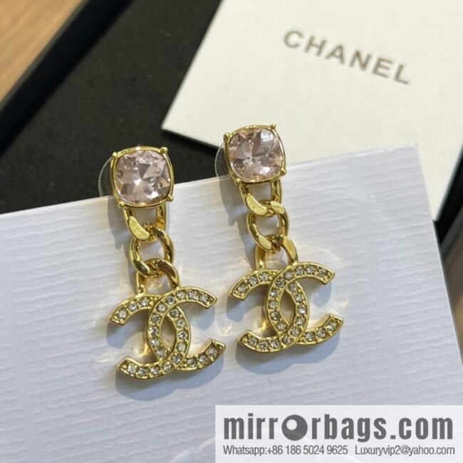 New ☑️ Chanel c2 double c stud earrings