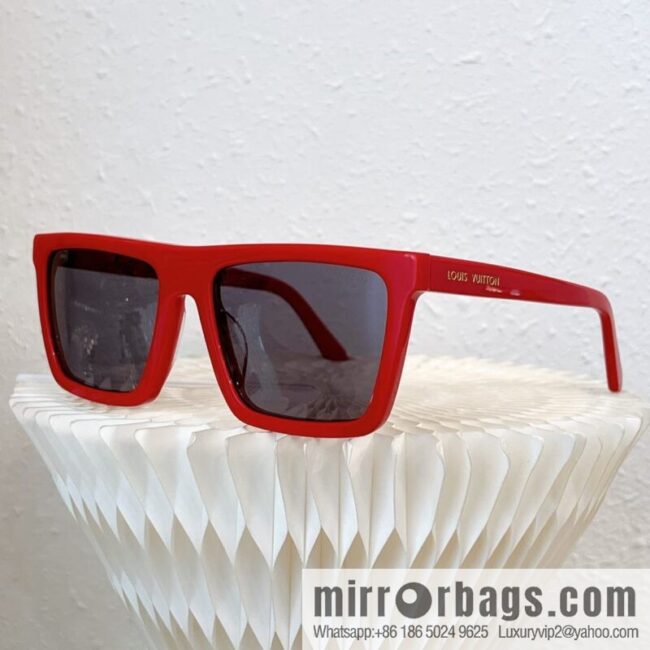 LV Louis Vuitton Square Unisex Sunglasses