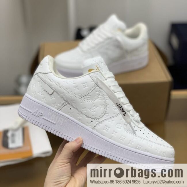 Louis Vuitton Monogram patchwork His & Hers sneakers