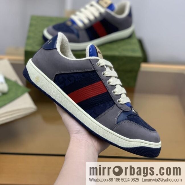 Gucci Gucci Vintage Gucci logo G home men\'s small dirty shoes