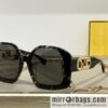 Fendi iconic logo large square sunglasses