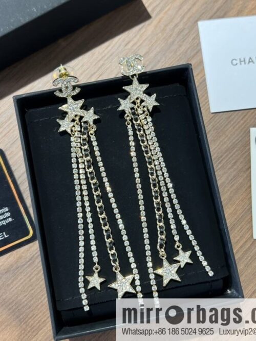 wsxc1673614328880_4-800x800sdqwzp43ng4197938_20250709033657.jpg New ☑️ Chanel double c star pentagram tassel earrings