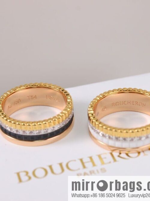 New BOUCHERON/Boucheron Quatre Classique ring Luhan same style, ceramic ring