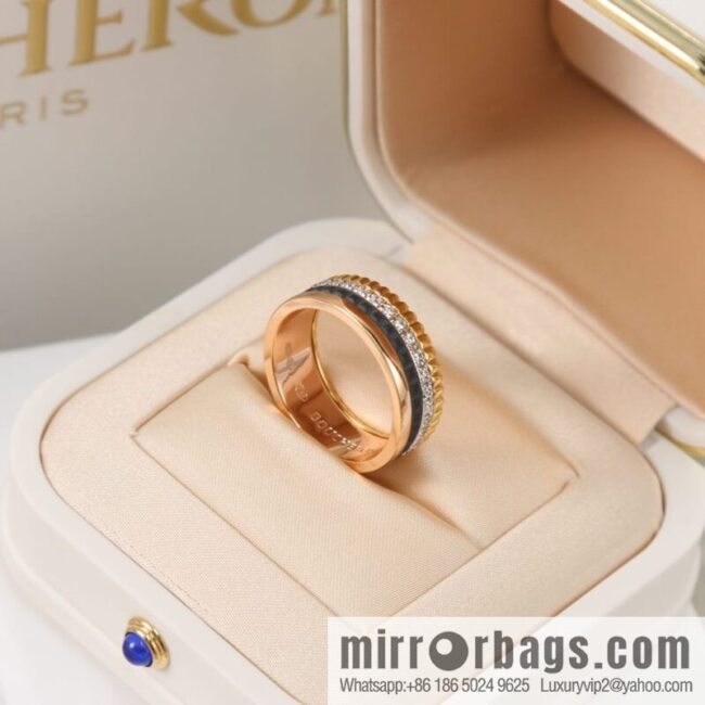 New BOUCHERON/Boucheron Quatre Classique ring Luhan same style, ceramic ring