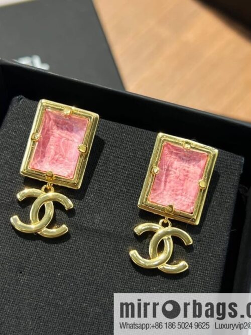 wsxc1675336323612_0-800x800ayjwgzk1ff3197860_20250709033428.jpg New ☑️ Chanel c2 double c pink square stud earrings