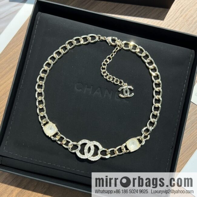 New ☑️ Chanel double c gold necklace