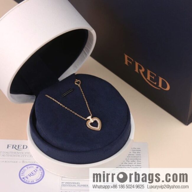 wsxc1675507766009_5-800x800eykqebvbeeu195134_20250709021411.jpg Fred limited rose gold heart bracelet necklace