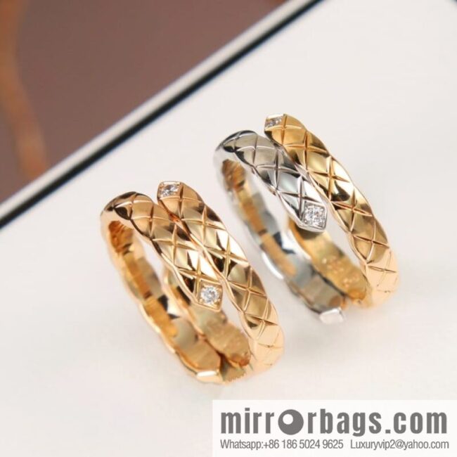 New ☑️ Chanel coco crushing series rhombus ring