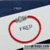 Fred red rope bracelet