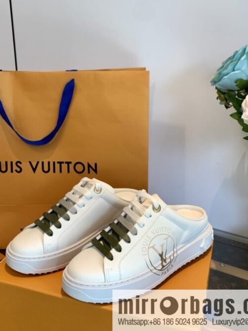wsxc1676723676463_0-800x800pp3kibqrn2w35439_20250716041015.jpg LV/Louis Vuitton 1v donkey brand | thick bottom gradual change half drag white shoes
