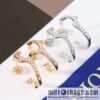 New ☑️ Dior full diamond vine stud earrings