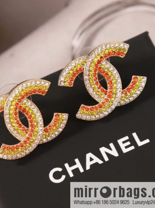 wsxc1676982334507_0-800x800ogndth5p5mm191147_20250709001223.jpg New ☑️ Chanel c1 double c colored diamond stud earrings