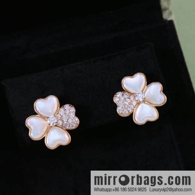 Van Cleef & Arpels cosmos four-leaf clover fritillary earshot