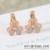 Van Cleef & Arpels Clover Earrings