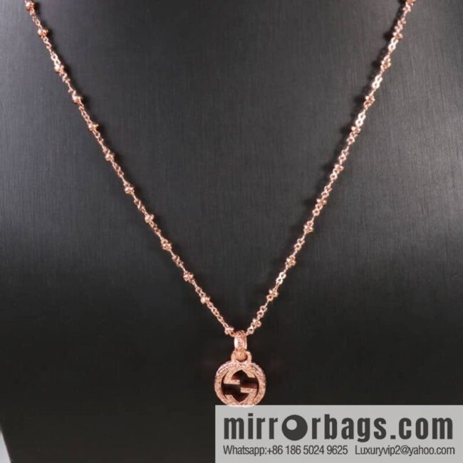 New Gucci gucci double G necklace