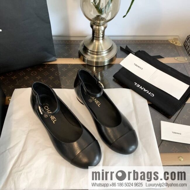 wsxc1677759113186_1-800x800yui5mil2dmp34862_20250716040406.jpg Chanel small fragrance color matching pearl heel counter Mary Jane single shoes‼