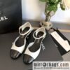 Chanel Xiaoxiang Color matching hollow Mary Jane shoes