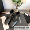 Chanel Xiaoxiang Color matching hollow Mary Jane shoes