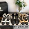Chanel Xiaoxiang Color matching hollow Mary Jane shoes