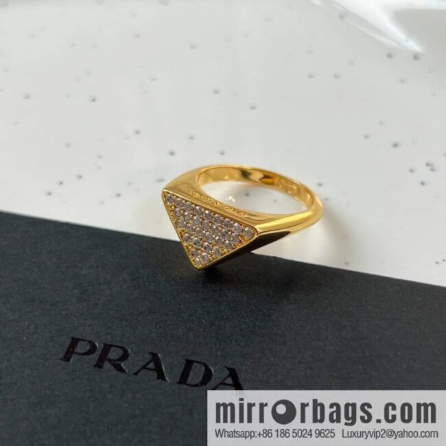 Prada triangular ring