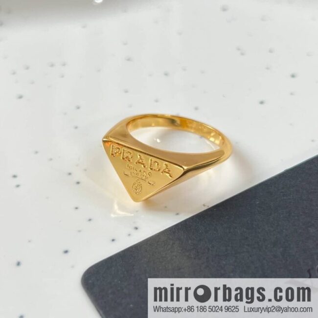 Prada triangular ring