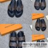 LV/Louis Vuitton uses classic PVC with black outsoles to form men\'s sneakers