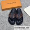 LV/Louis Vuitton with classic PVC and black men\'s sneakers
