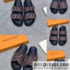 LV/Louis Vuitton with classic PVC and black men\'s sneakers